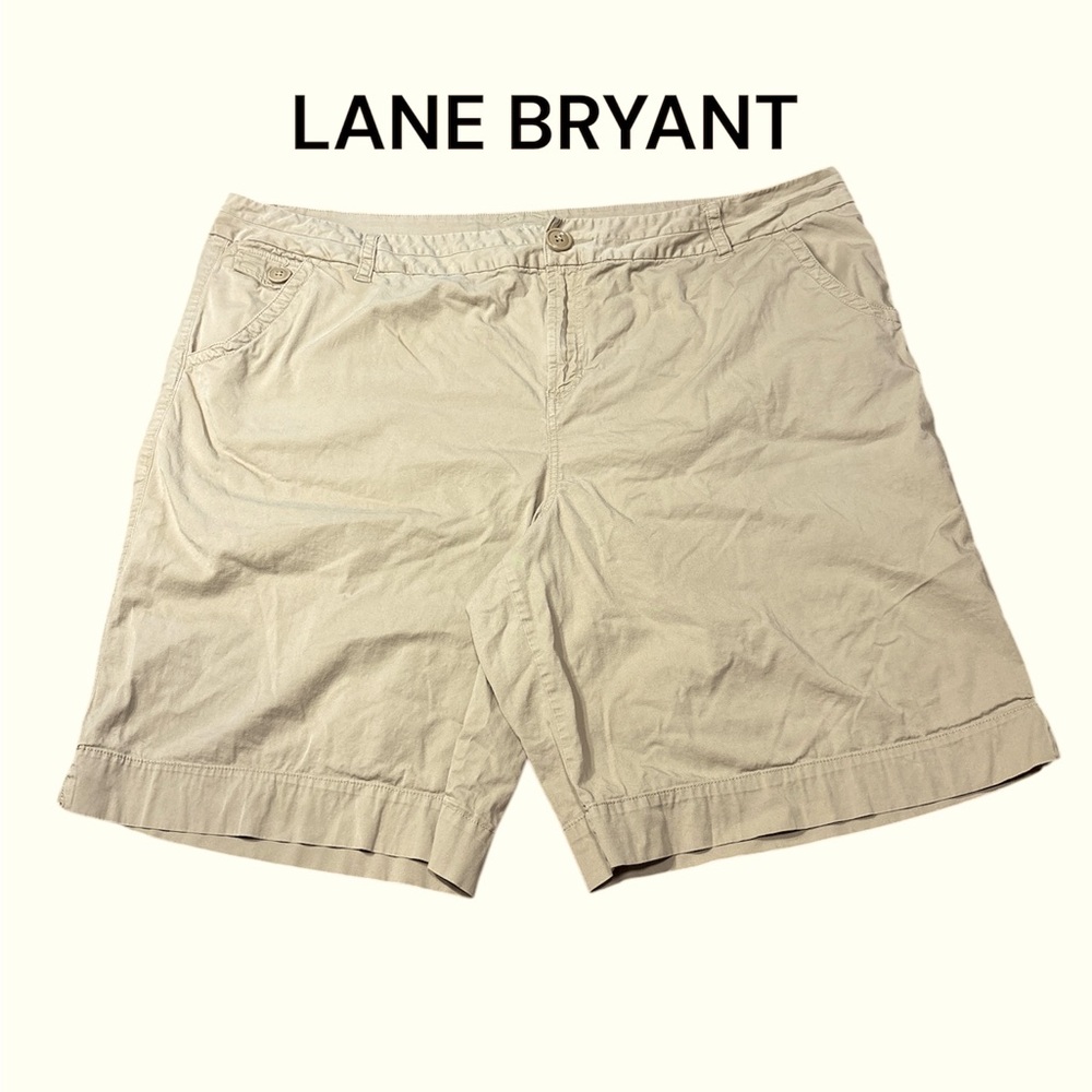 LANE BRYANT khaki style shorts